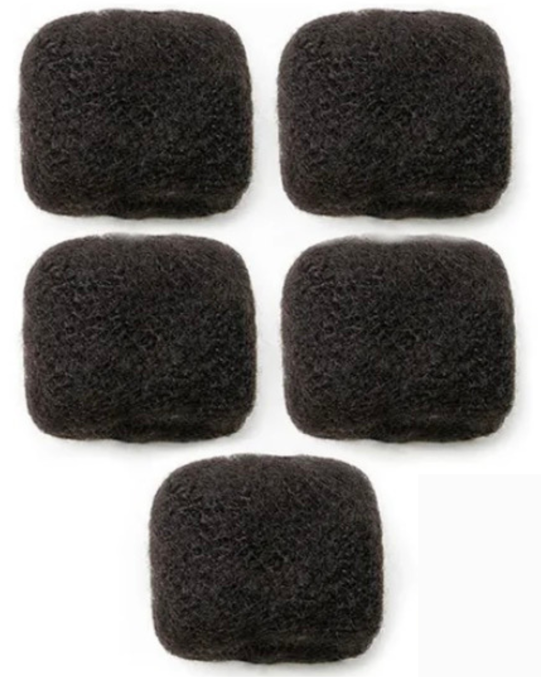 5 Pack Afro Kinky Bulk 100% Human Hair